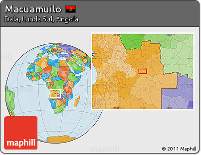 Political Location Map of Macuamuilo