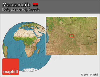 Satellite Location Map of Macuamuilo