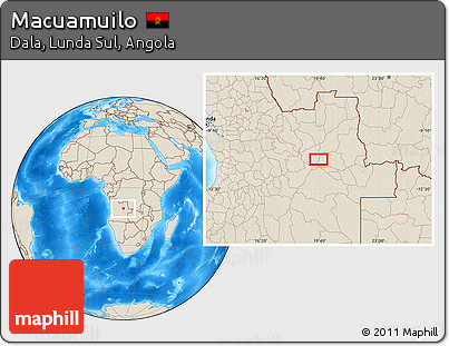 Shaded Relief Location Map of Macuamuilo