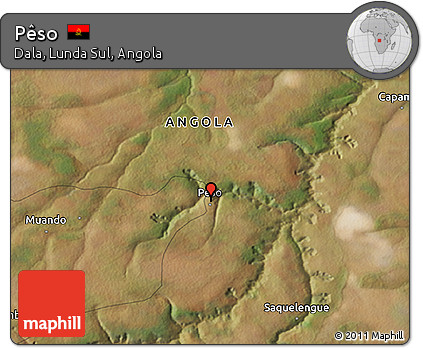 Satellite 3D Map of Pêso