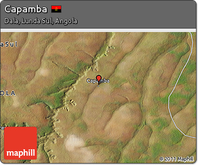 Satellite 3D Map of Capamba