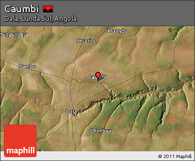 Satellite 3D Map of Caumbi