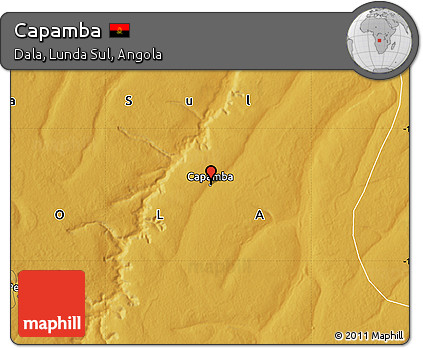 Physical Map of Capamba