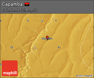 Physical Map of Capamba