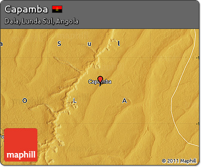 Physical Map of Capamba