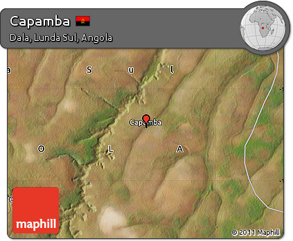 Satellite Map of Capamba