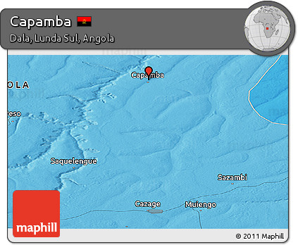 Political Panoramic Map of Capamba