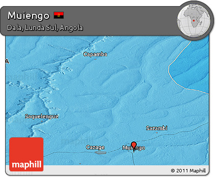 Political Panoramic Map of Muiengo