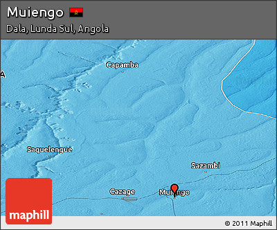 Political Panoramic Map of Muiengo
