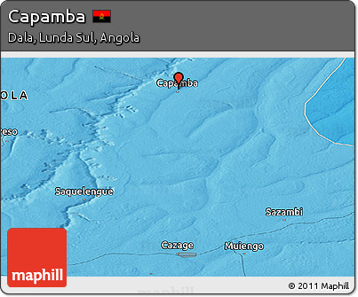 Political Panoramic Map of Capamba