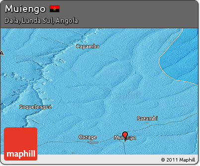 Political Panoramic Map of Muiengo