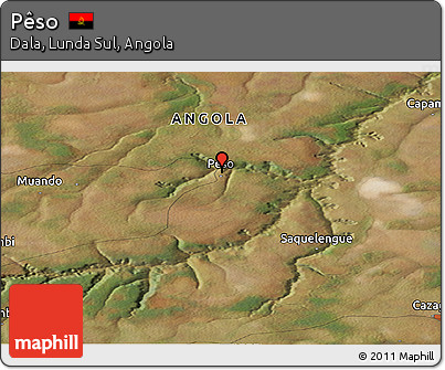 Satellite Panoramic Map of Pêso