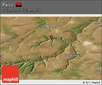 Satellite Panoramic Map of Pêso