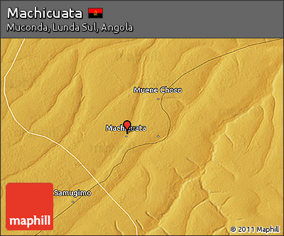 Physical 3D Map of Machicuata