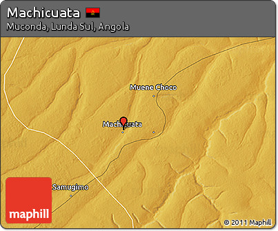 Physical 3D Map of Machicuata