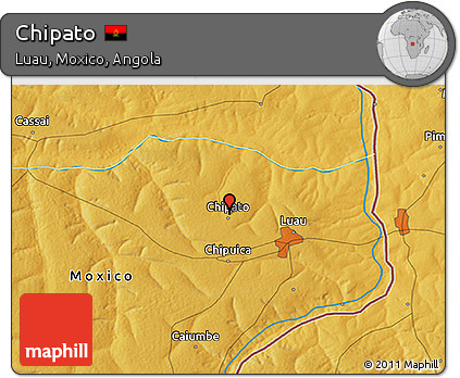 Physical 3D Map of Chipato