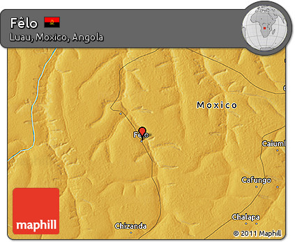 Physical 3D Map of Fêlo