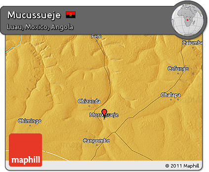 Physical 3D Map of Mucussueje