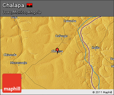 Physical 3D Map of Chalapa