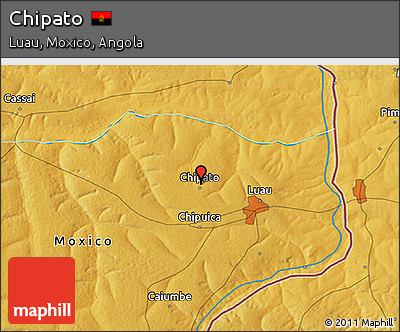 Physical 3D Map of Chipato