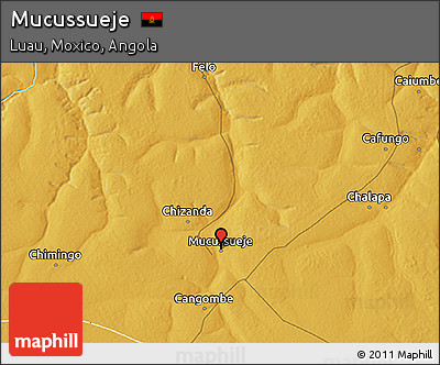 Physical 3D Map of Mucussueje