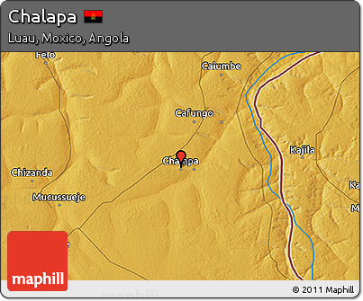 Physical 3D Map of Chalapa