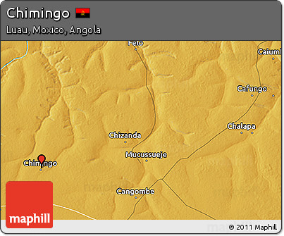 Physical 3D Map of Chimingo