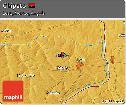 Physical 3D Map of Chipato
