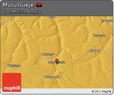 Physical 3D Map of Mucussueje