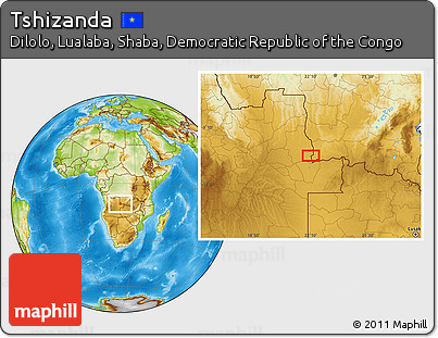 Physical Location Map of Tshizanda