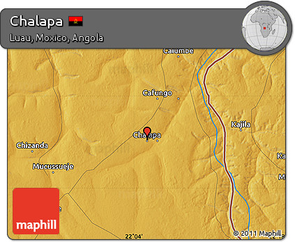 Physical Map of Chalapa
