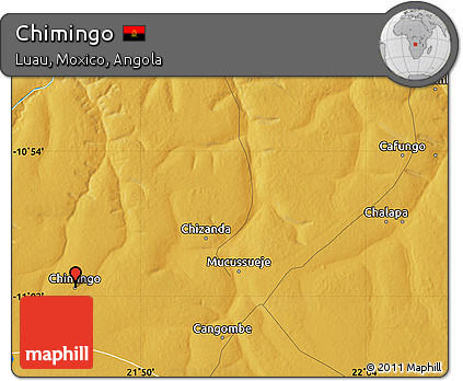 Physical Map of Chimingo