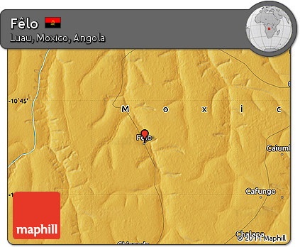 Physical Map of Fêlo