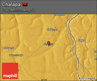 Physical Map of Chalapa