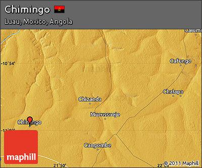 Physical Map of Chimingo
