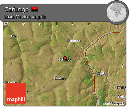 Satellite Map of Cafungo