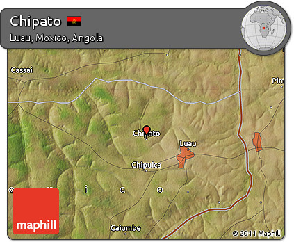 Satellite Map of Chipato