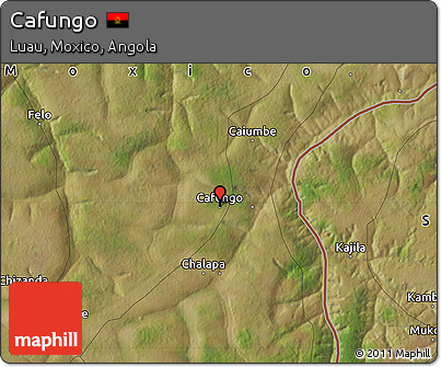 Satellite Map of Cafungo