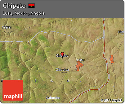 Satellite Map of Chipato