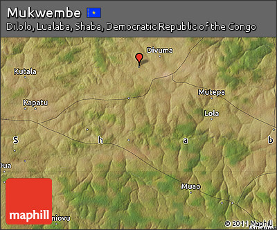 Satellite Map of Mukwembe