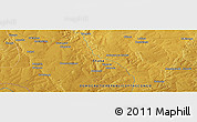 Physical Panoramic Map of the area around 10° 48' 54" S, 24° 43' 30" E