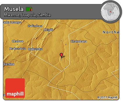 Physical 3D Map of Musela