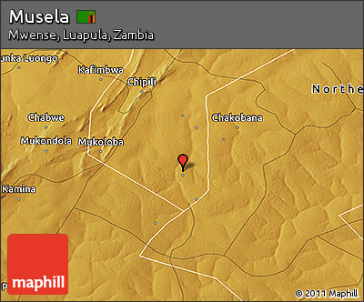 Physical 3D Map of Musela