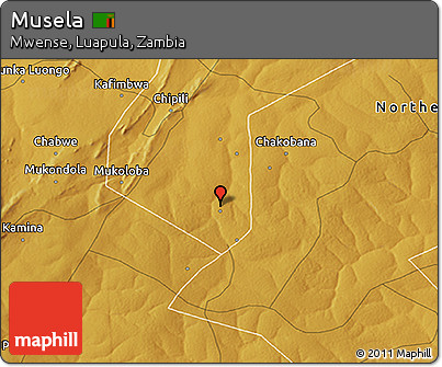 Physical 3D Map of Musela