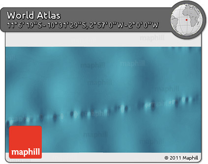 Satellite 3D Map of the Area around 10° 48' 54" S, 2° 28' 30" W