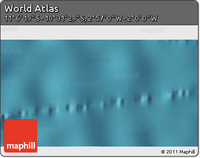 Satellite 3D Map of the Area around 10° 48' 54" S, 2° 28' 30" W