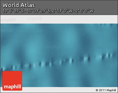 Satellite 3D Map of the Area around 10° 48' 54" S, 2° 28' 30" W