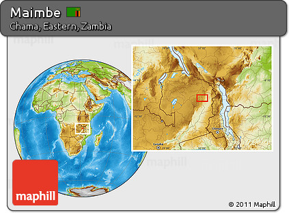 Physical Location Map of Maimbe