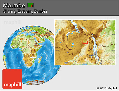 Physical Location Map of Maimbe
