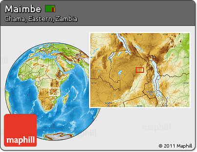 Physical Location Map of Maimbe